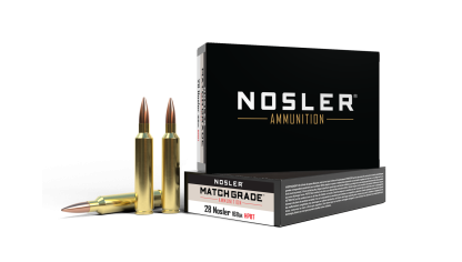 28 Nosler 168gr Custom Competition Match Grade Ammunition